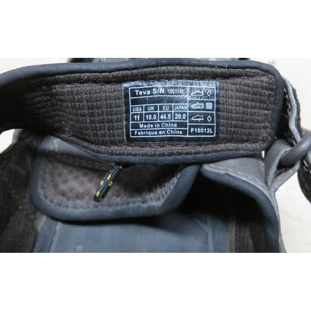 Teva Forebay Fisherman‎ Sport Hiking Sandals Brown ShocPad 1001116 Mens Size 11